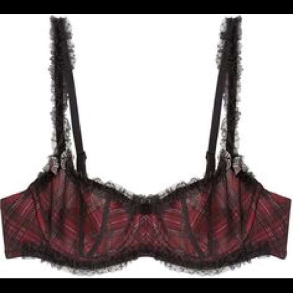 Chantal Thomass tartan bra